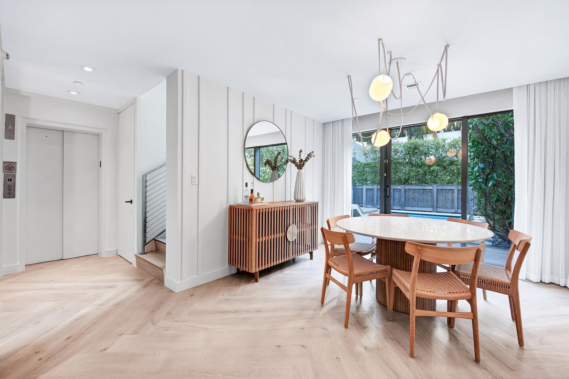 W South Beach Hotel - Miami Beach, FL, USA - Poolside Bungalow 2 Bedroom Suite Living Area