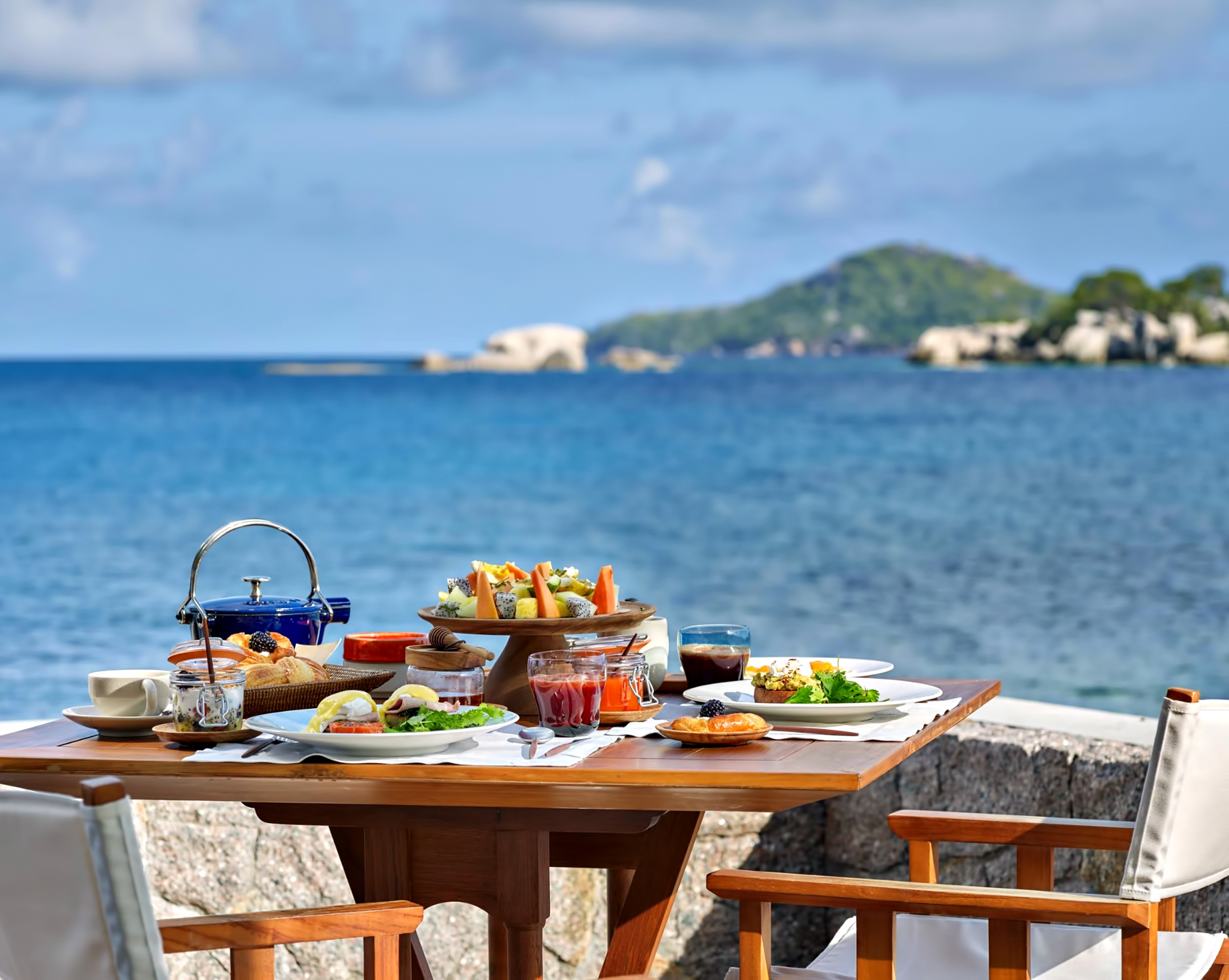 Six Senses Zil Pasyon Resort – Felicite Island, Seychelles – Oceanfront Dining