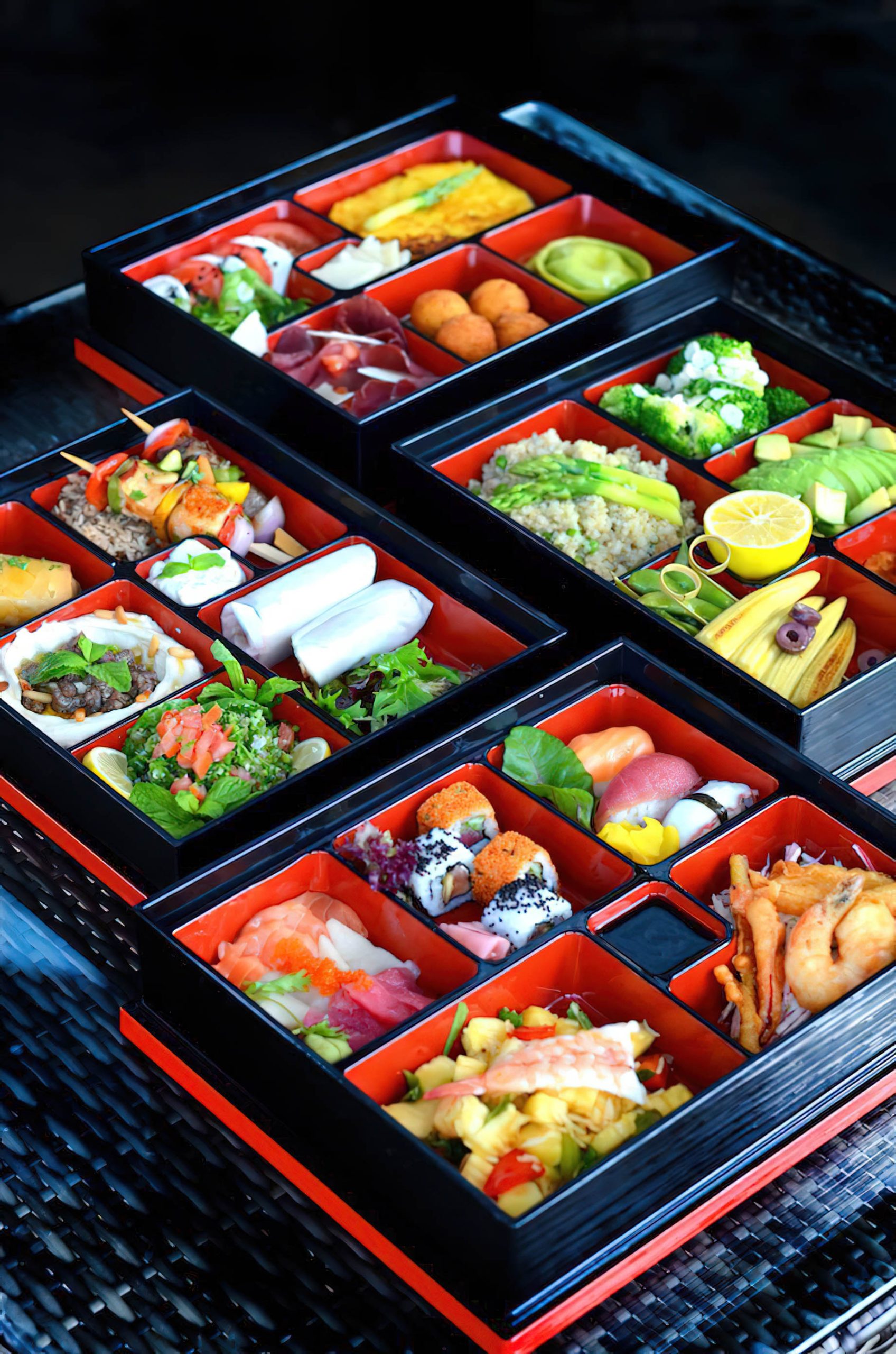 The St. Regis Abu Dhabi Hotel – Abu Dhabi, United Arab Emirates – Gourmet Bento Cuisine