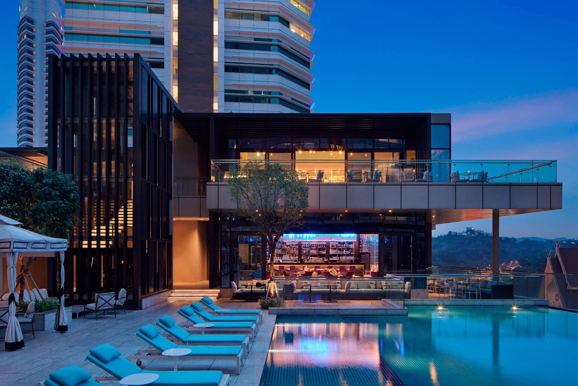 The St. Regis Kuala Lumpur Hotel – Kuala Lumpur, Malaysia – Crystal Terrace