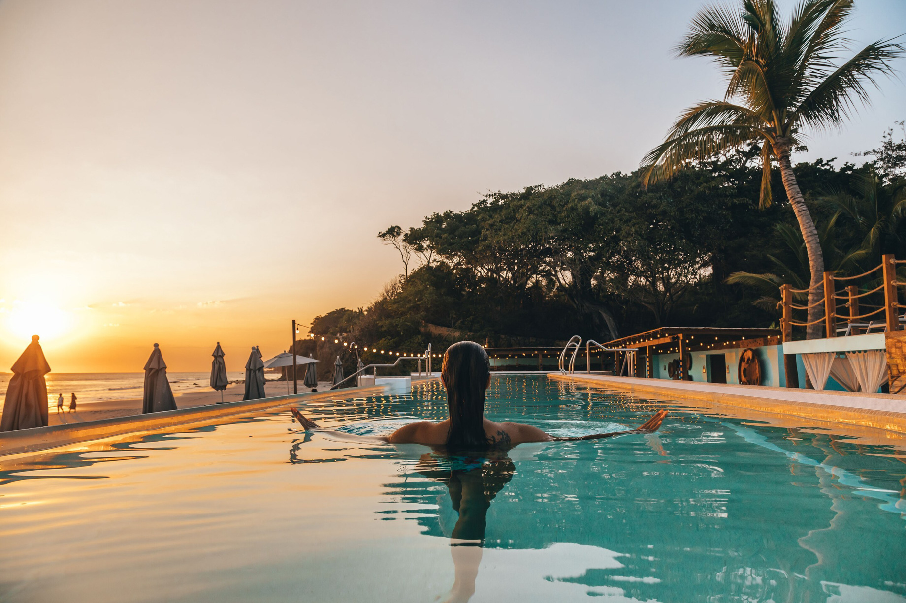 W Punta de Mita Resort – Punta De Mita, Mexico – WET Pool Sunset