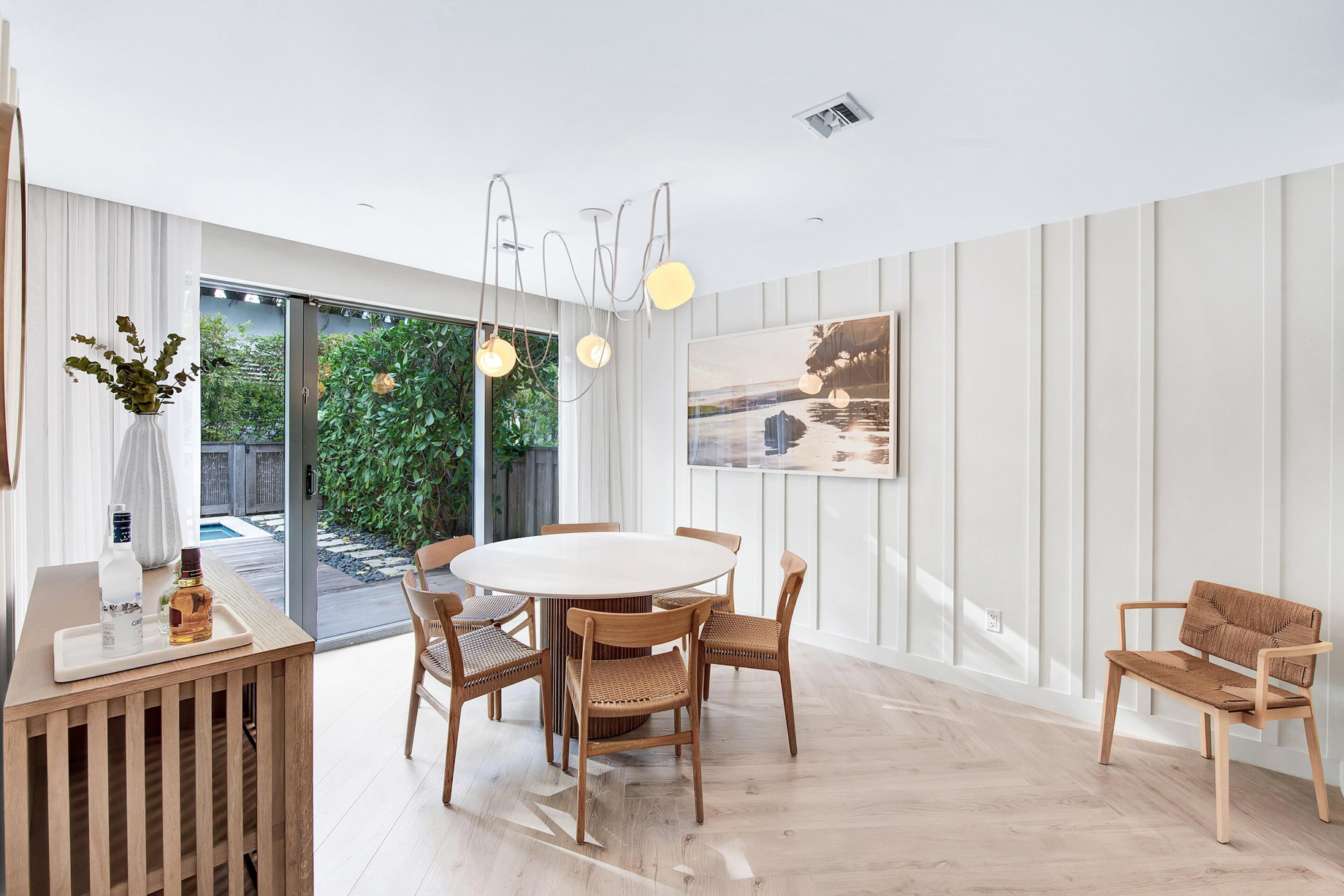 W South Beach Hotel - Miami Beach, FL, USA - Poolside Bungalow 2 Bedroom Suite Table