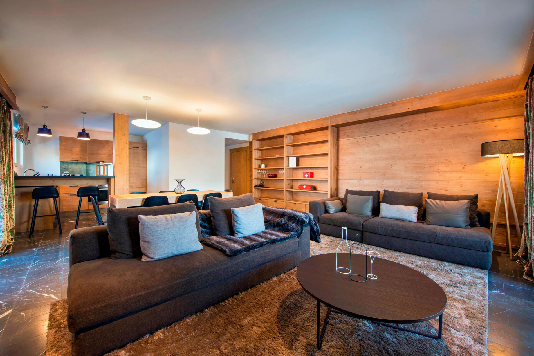 W Verbier Hotel – Verbier, Switzerland – Spectacular Residence Living Area