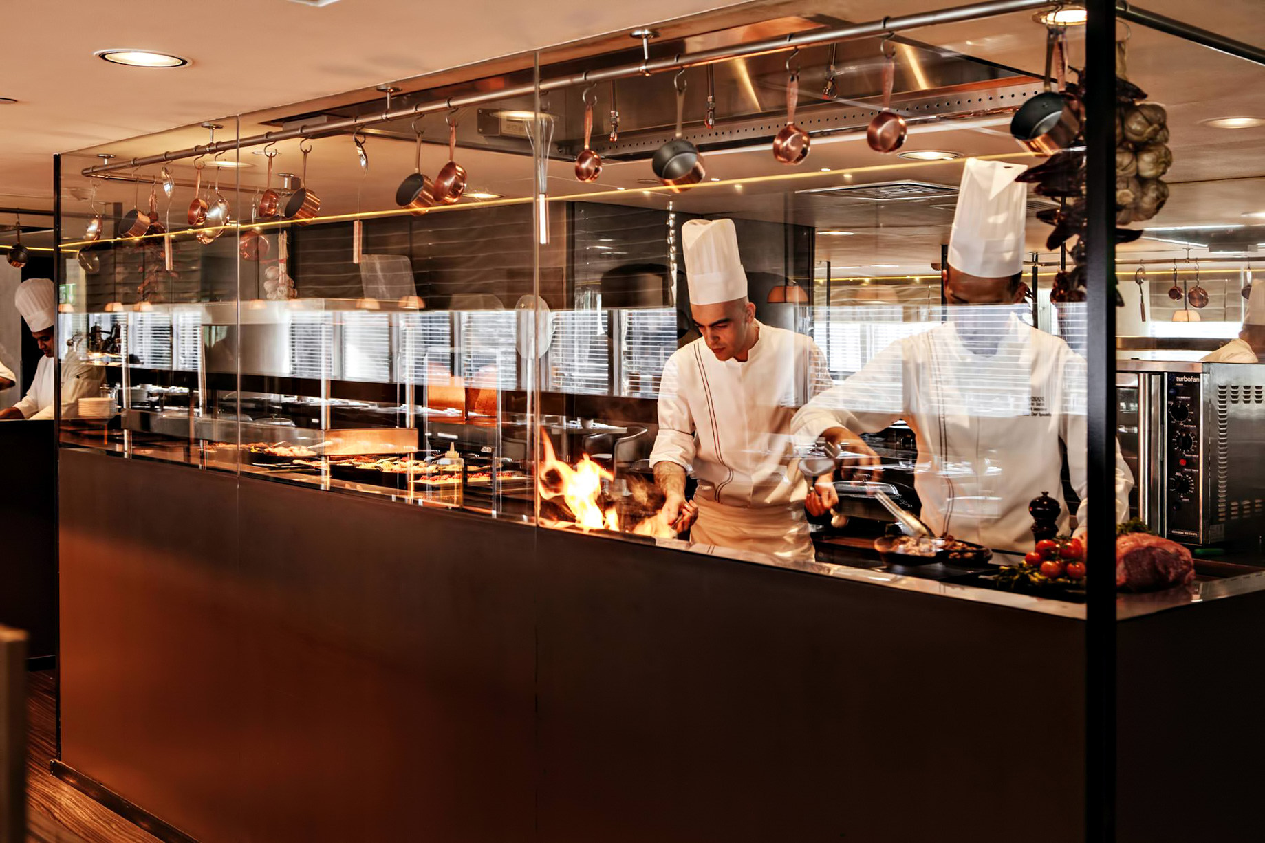 Armani Hotel Dubai – Burj Khalifa, Dubai, UAE – Armani Mediterraneo Kitchen