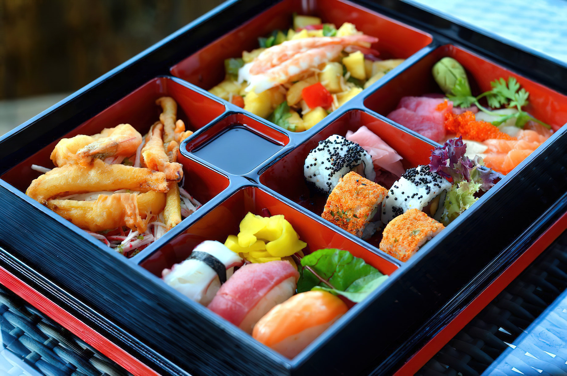 The St. Regis Abu Dhabi Hotel – Abu Dhabi, United Arab Emirates – Gourmet Bento Box