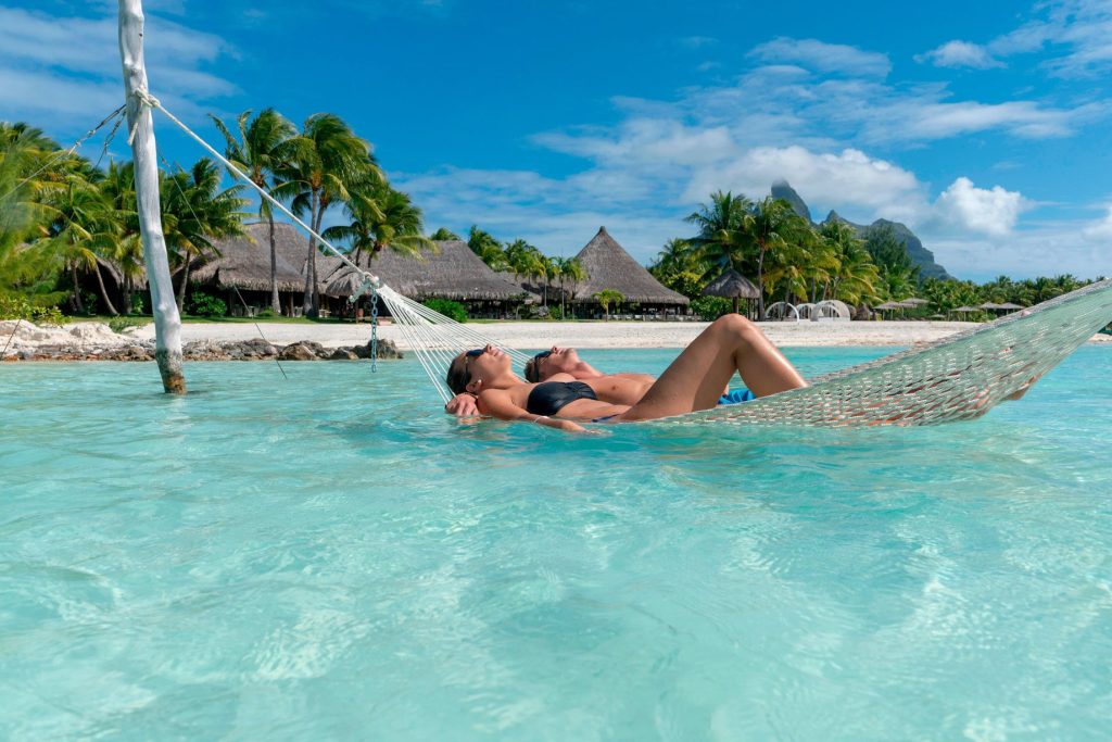 The St. Regis Bora Bora Resort - Bora Bora, French Polynesia - Water Hammock