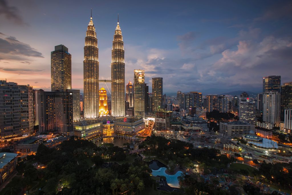 The St. Regis Kuala Lumpur Hotel - Kuala Lumpur, Malaysia - Petronas Twin Towers