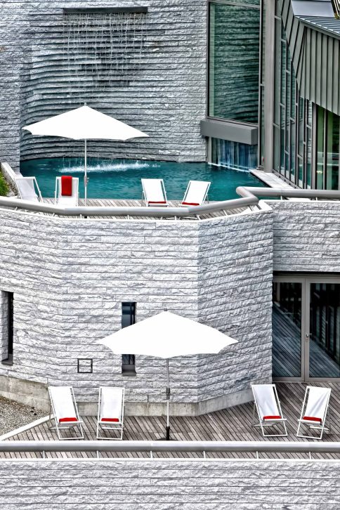 Tschuggen Grand Hotel - Arosa, Switzerland - Outdoor Pool Deck