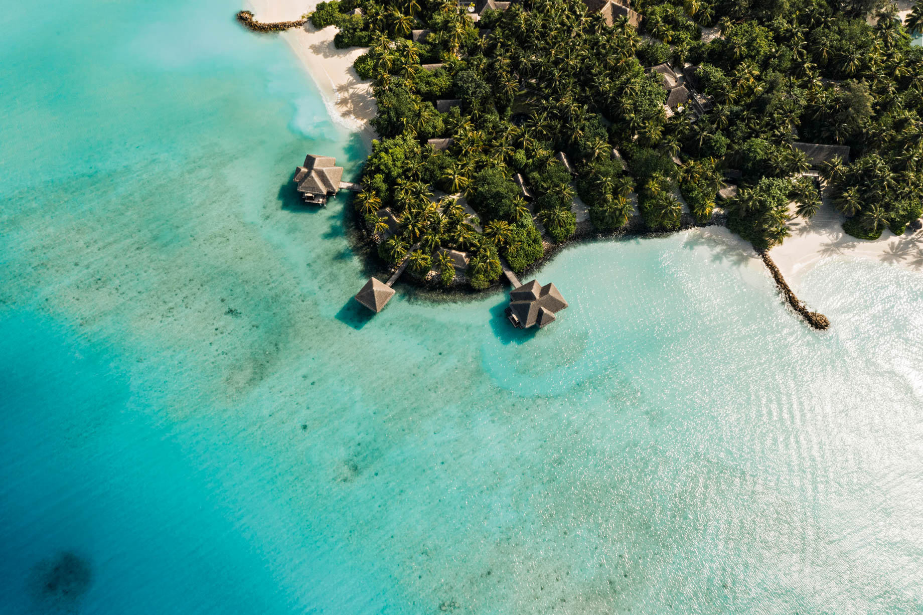 One&Only Reethi Rah Resort - North Male Atoll, Maldives - Spa Aerial