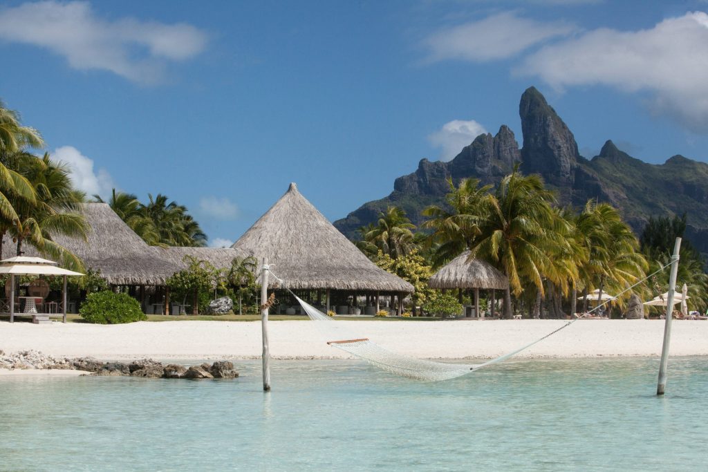 The St. Regis Bora Bora Resort - Bora Bora, French Polynesia - Beach and Te Pahu
