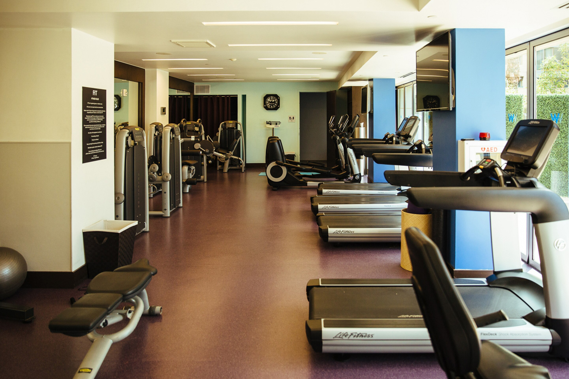 W Scottsdale Hotel – Scottsdale, AZ, USA – FIT Gym Cardio Machines