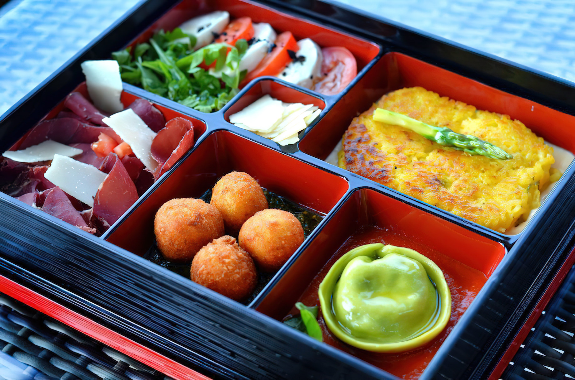 The St. Regis Abu Dhabi Hotel – Abu Dhabi, United Arab Emirates – Gourmet Bento Box