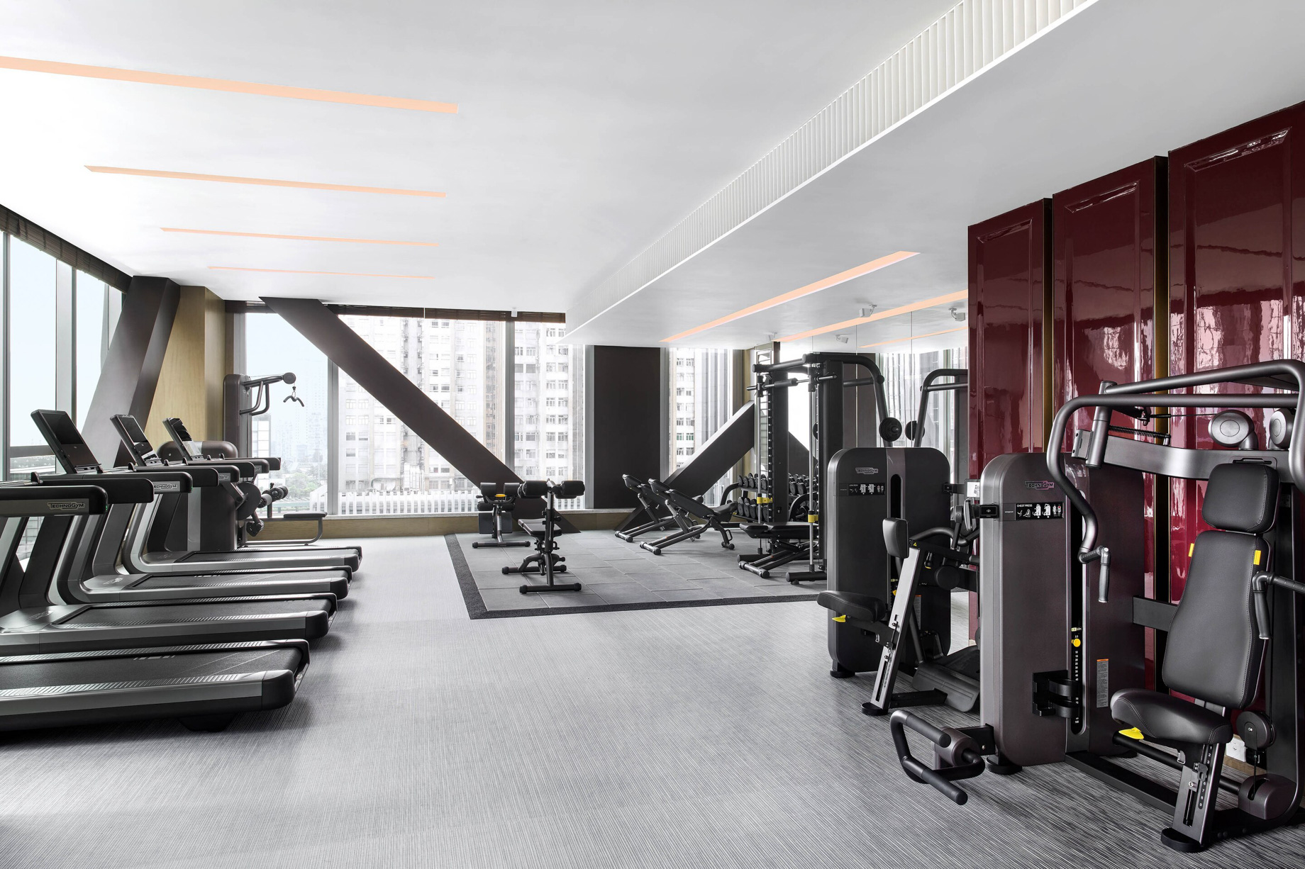 The St. Regis Hong Kong Hotel – Wan Chai, Hong Kong – The Athletic Club & Spa Fitness Centre Equipment