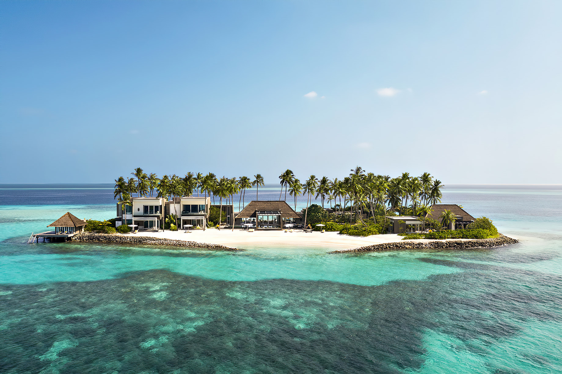 Cheval Blanc Randheli Resort – Noonu Atoll, Maldives – Private Island Aerial