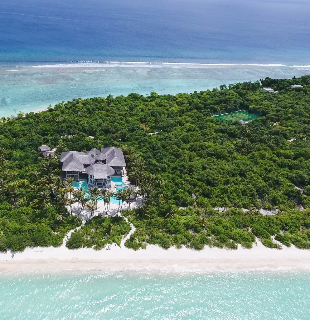 Soneva Jani Resort - Noonu Atoll, Medhufaru, Maldives - 4 Bedroom Island Reserve Villa Beachfront Aerial