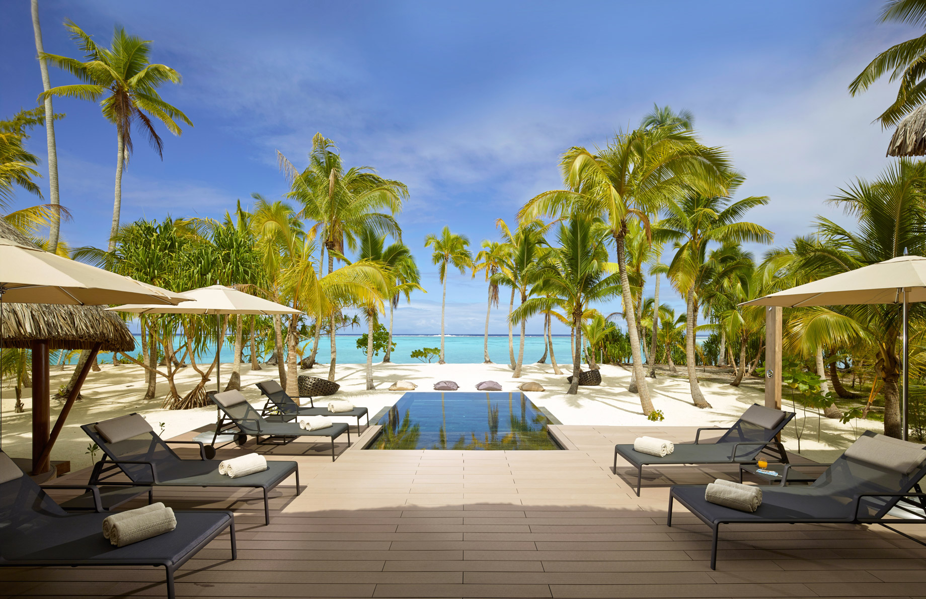 The Brando Resort - Tetiaroa Private Island, French Polynesia - 3 Bedroom Beachfront Villa Ocean View