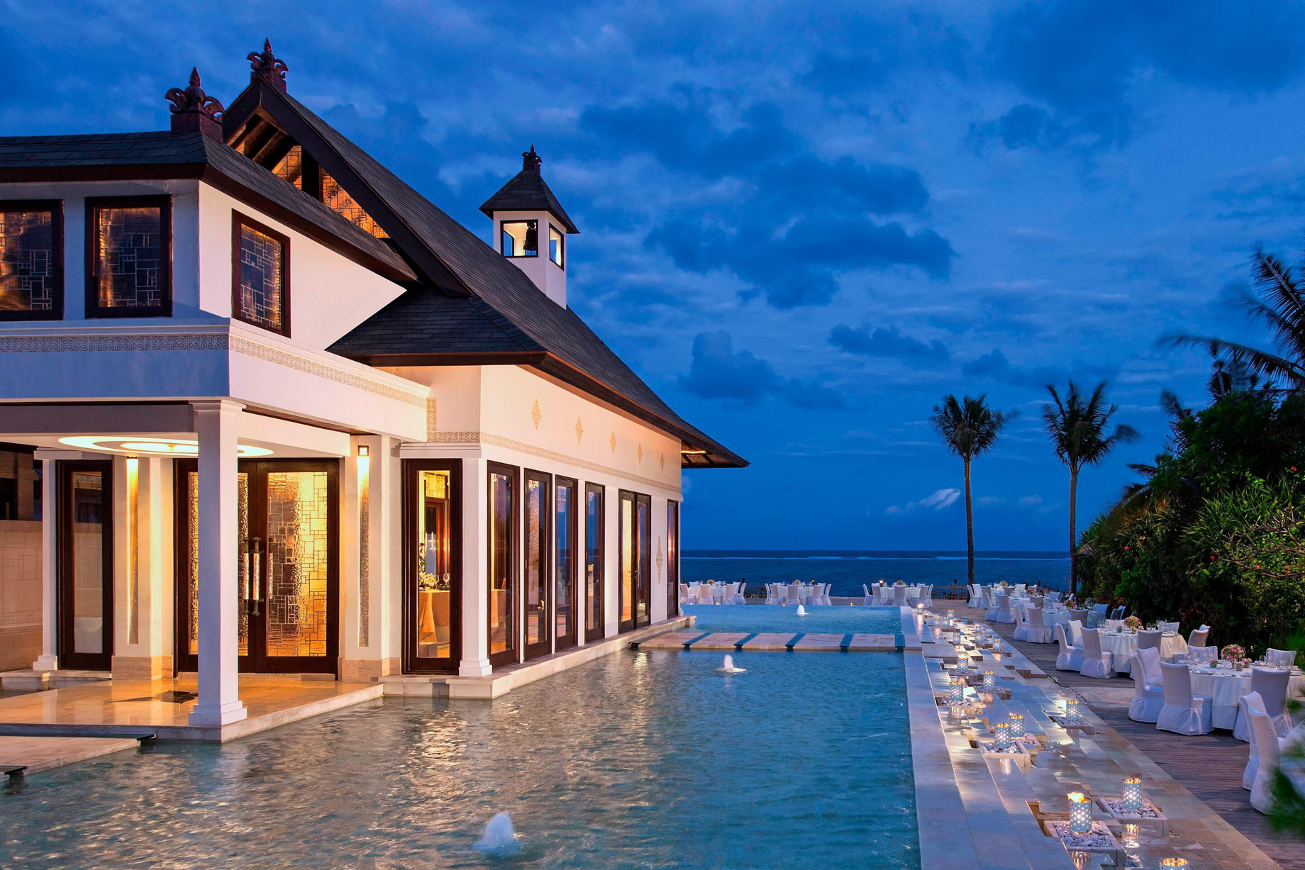 The St. Regis Bali Resort – Bali, Indonesia – Cloud Nine Chapel Sunset