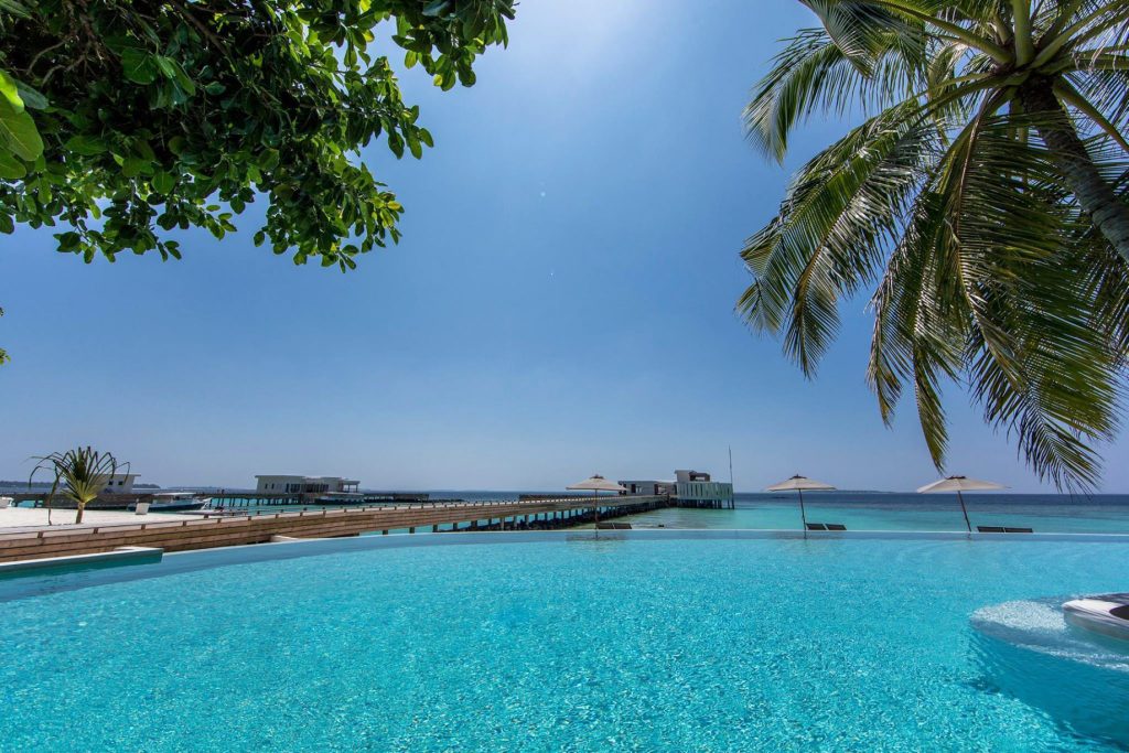 Amilla Fushi Resort and Residences - Baa Atoll, Maldives - Beachfront Infinity Edge Pool Oceanview