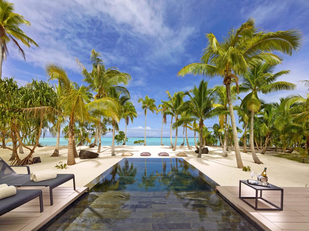 The Brando Resort - Tetiaroa Private Island, French Polynesia - 3 Bedroom Beachfront Villa Pool Ocean View