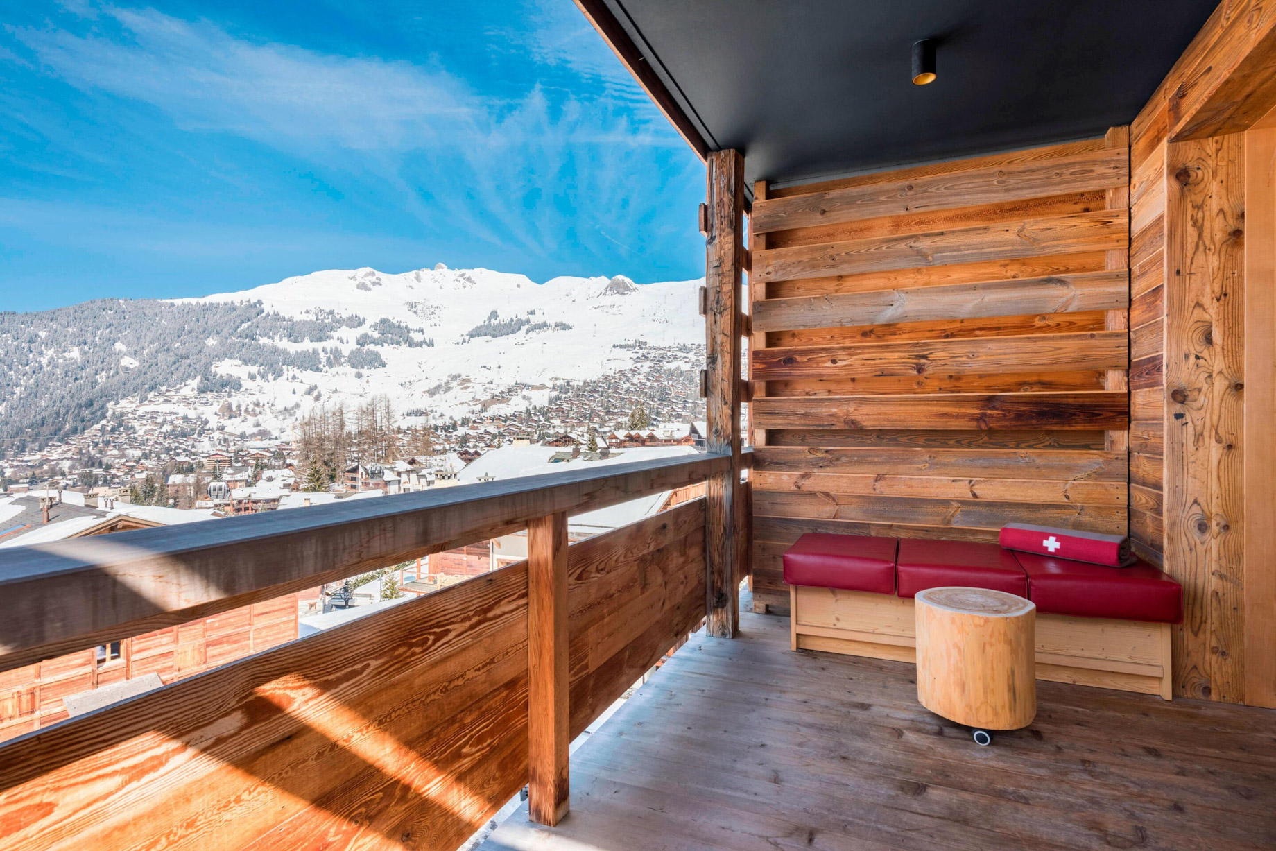 W Verbier Hotel – Verbier, Switzerland – Spectacular Room Winter View