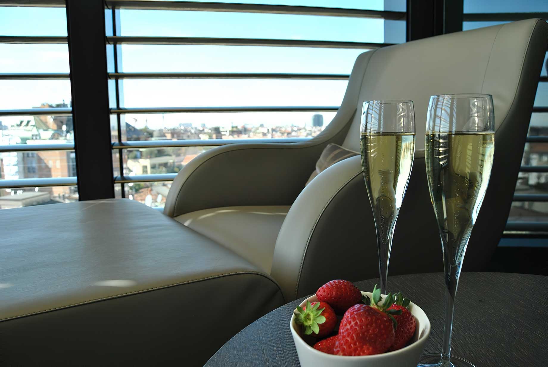 137 – Armani Hotel Milano – Milan, Italy – Armani SPA Champagne and Strawberries
