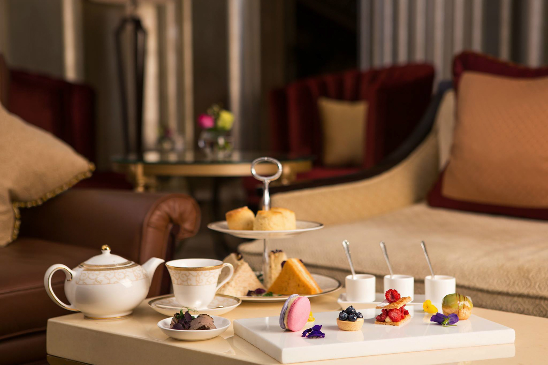 The St. Regis Abu Dhabi Hotel – Abu Dhabi, United Arab Emirates – Gourmet Tea and Pastry