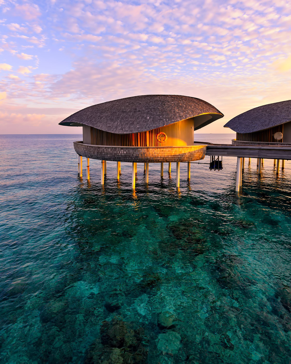 The St. Regis Maldives Vommuli Resort – Dhaalu Atoll, Maldives – Dusk