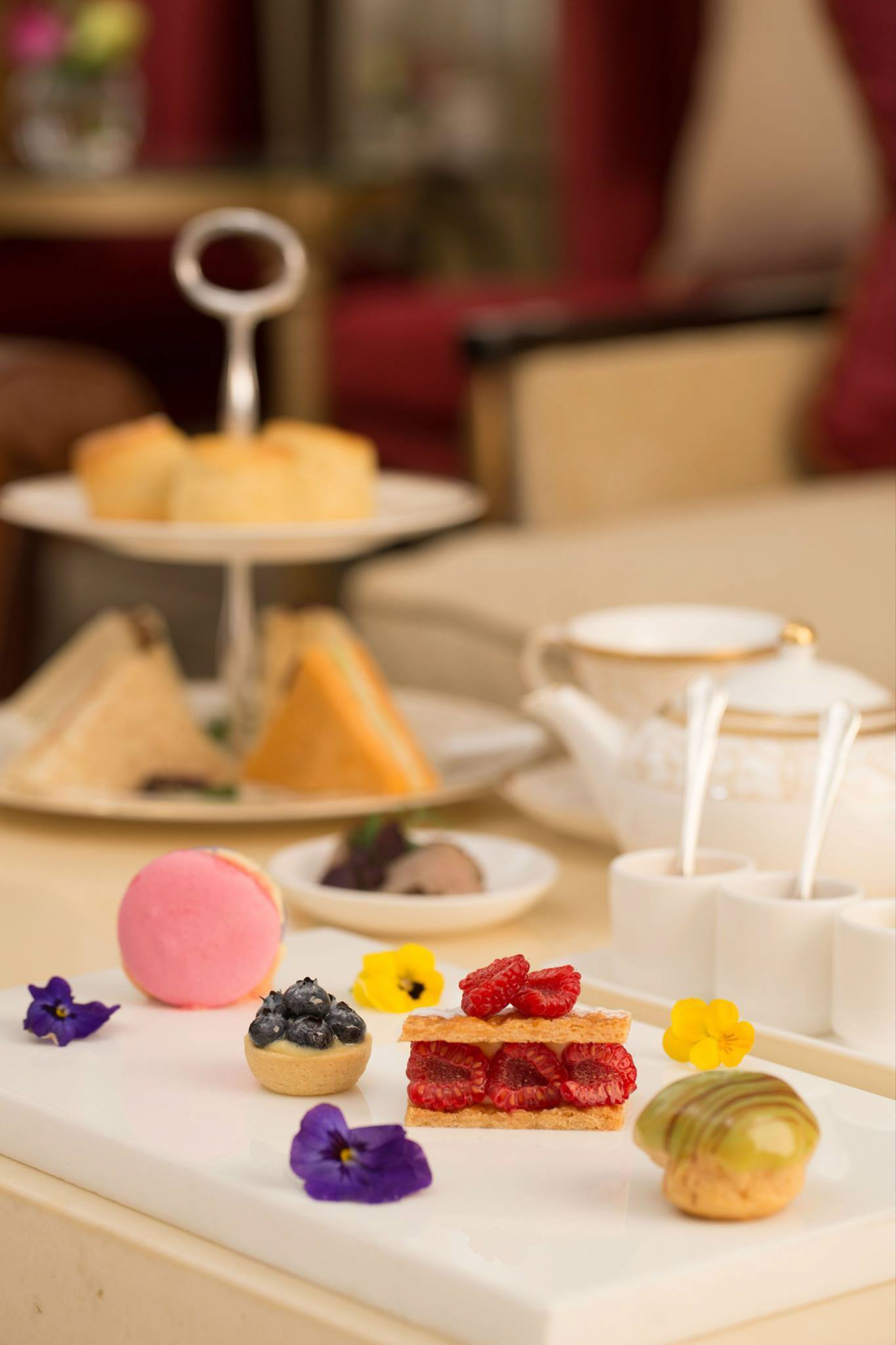 The St. Regis Abu Dhabi Hotel - Abu Dhabi, United Arab Emirates - Gourmet Tea and Pastry