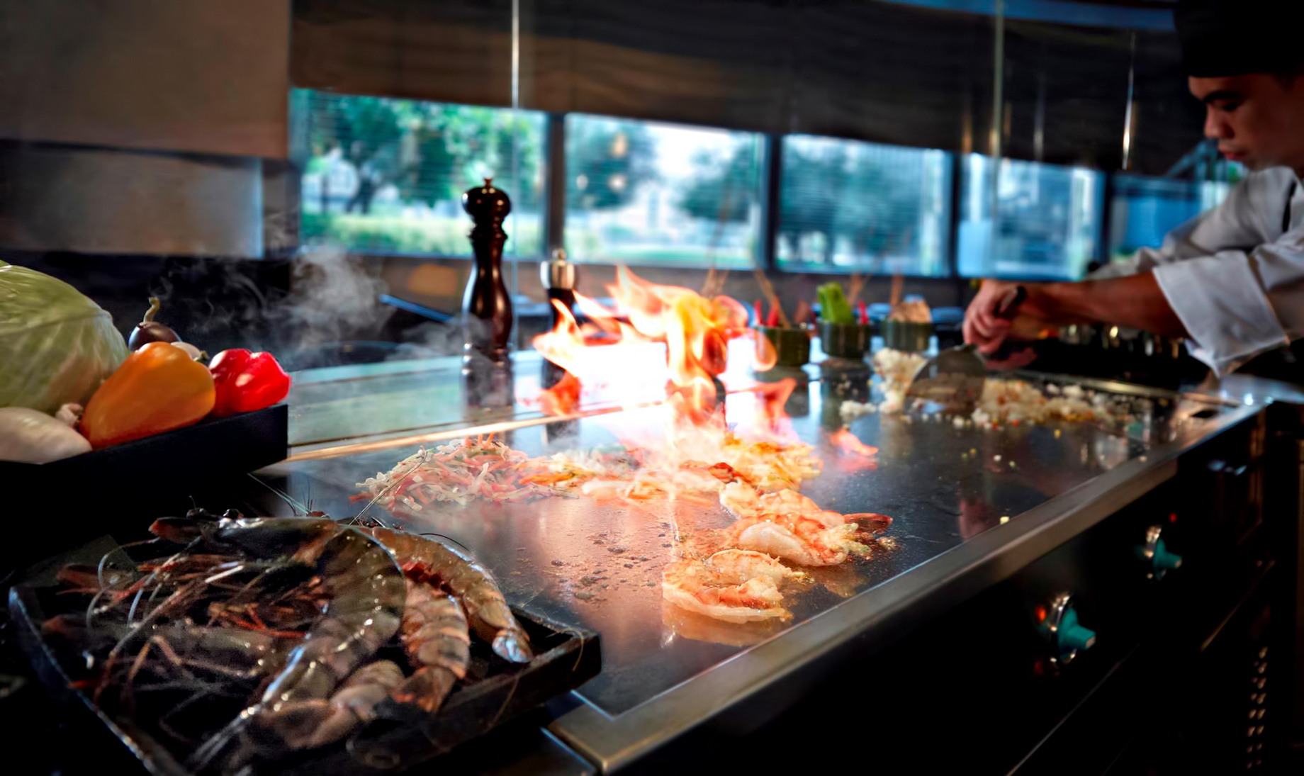 Armani Hotel Dubai – Burj Khalifa, Dubai, UAE – Armani Hashi Kitchen