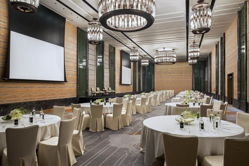 The St. Regis Hong Kong Hotel - Wan Chai, Hong Kong - Astor Ballroom Half Moon Setup