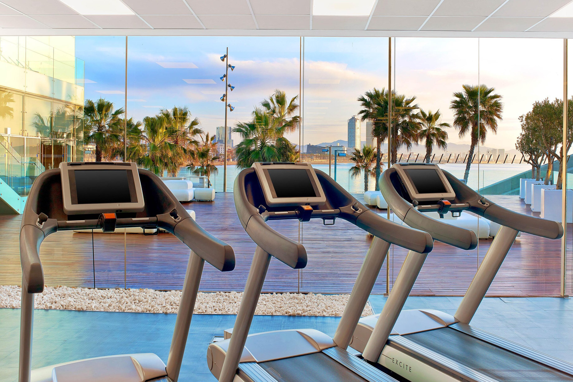 W Barcelona Hotel - Barcelona, Spain - FIT Treadmills