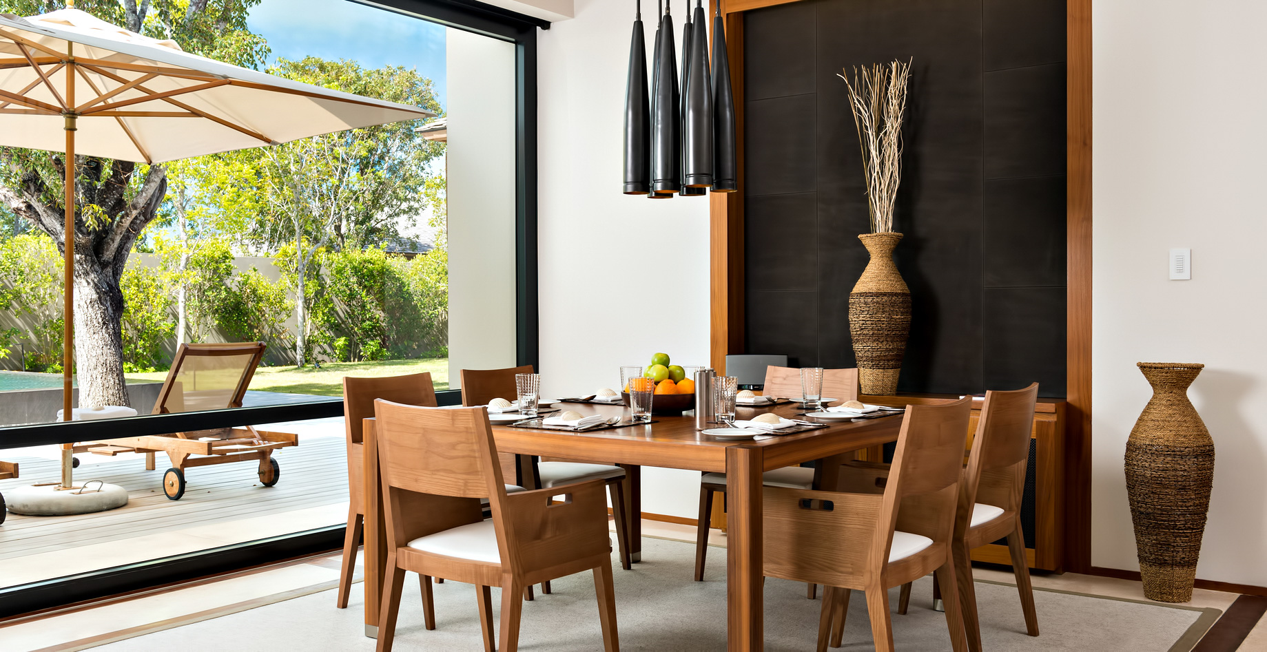 Amanyara Resort – Providenciales, Turks and Caicos Islands – Villa Dining Room Pool View