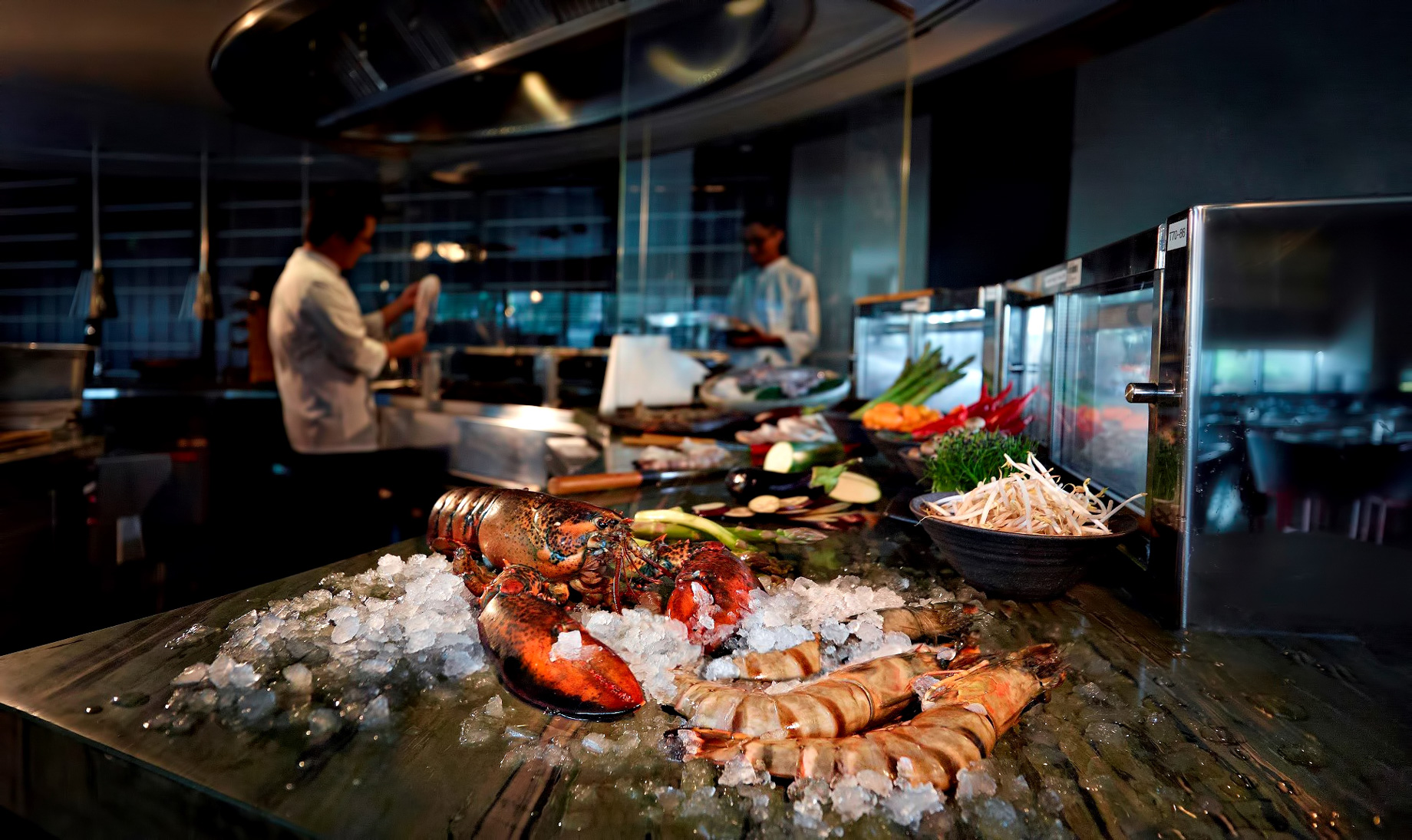 Armani Hotel Dubai - Burj Khalifa, Dubai, UAE - Armani Hashi Kitchen