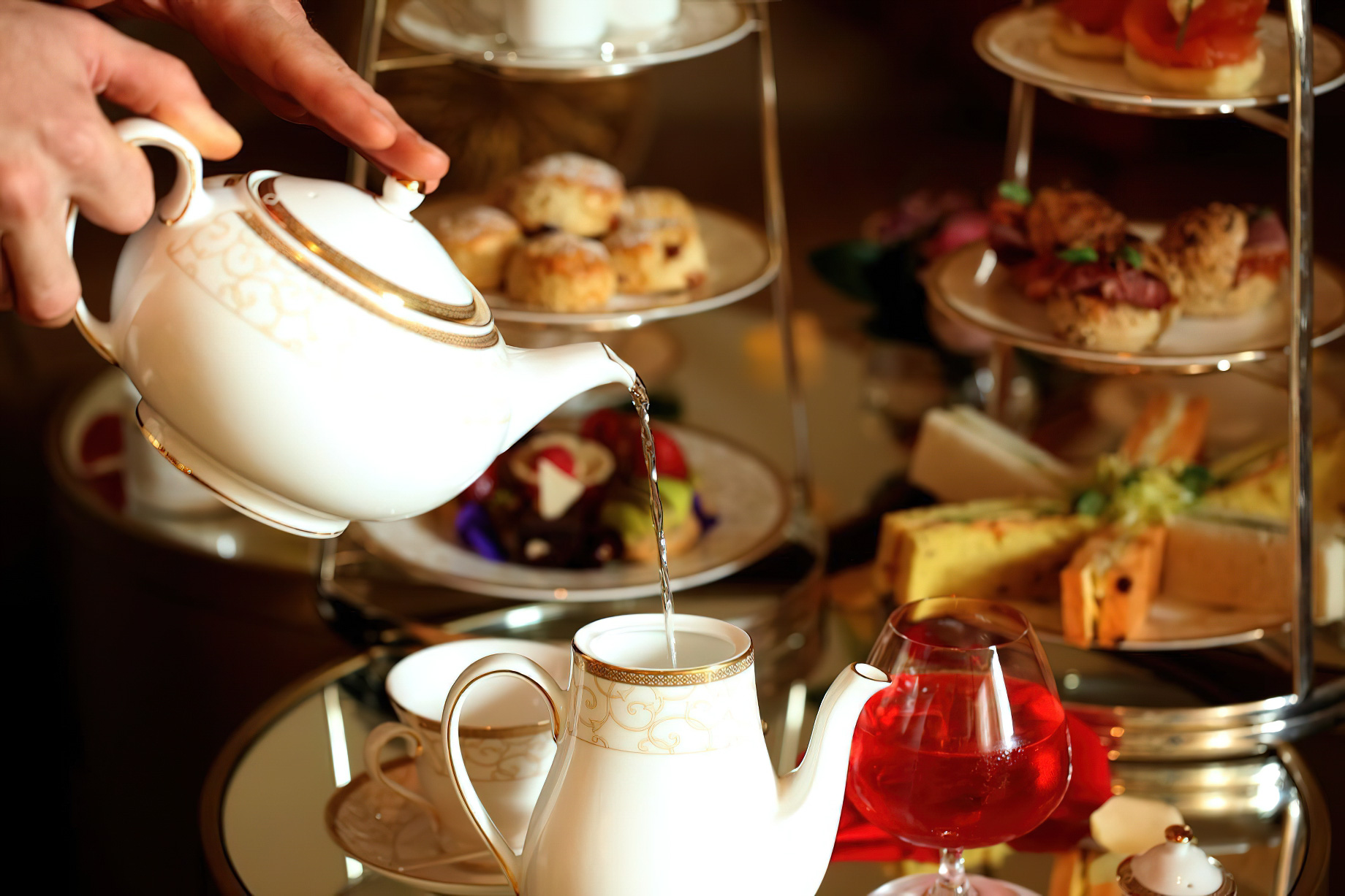 The St. Regis Abu Dhabi Hotel – Abu Dhabi, United Arab Emirates – Gourmet Tea and Pastry