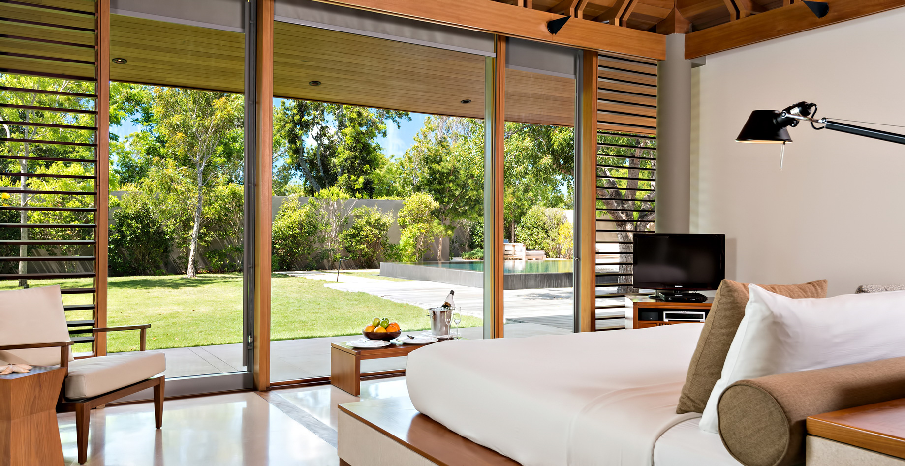 Amanyara Resort – Providenciales, Turks and Caicos Islands – Villa Bedroom Pool View