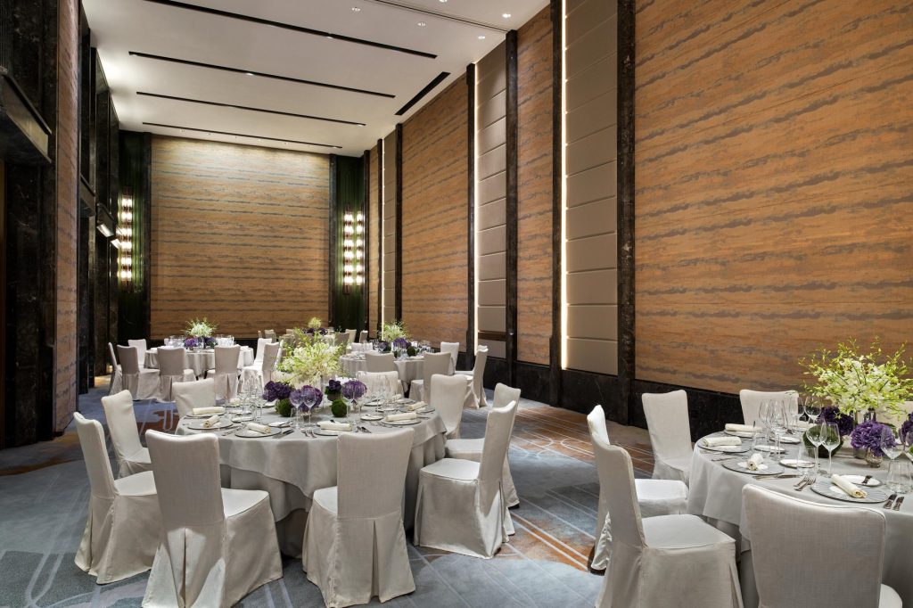 The St. Regis Hong Kong Hotel - Wan Chai, Hong Kong - Vincent Astor Banquet Setup