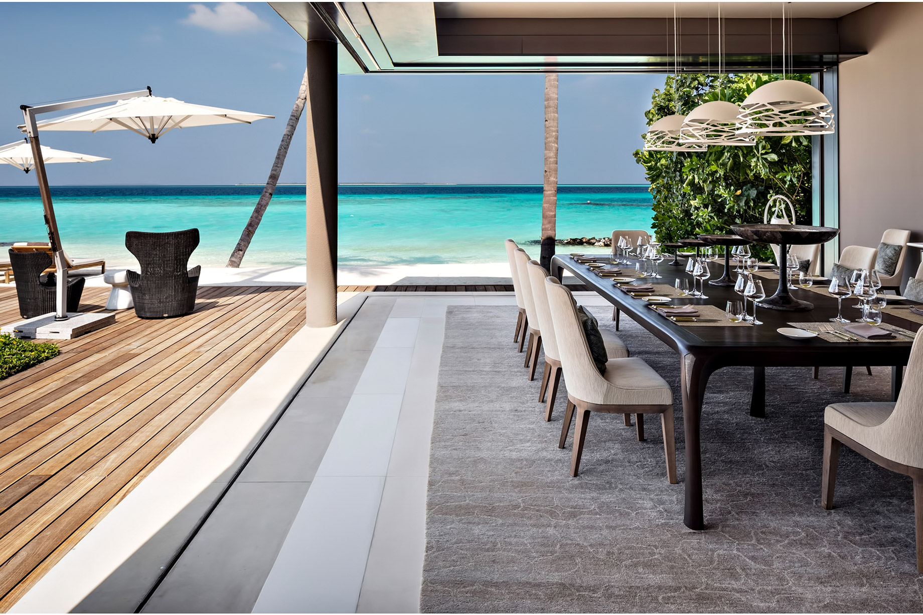 Cheval Blanc Randheli Resort – Noonu Atoll, Maldives – Exclusive Private Island Villa Interior Exterior Living Design