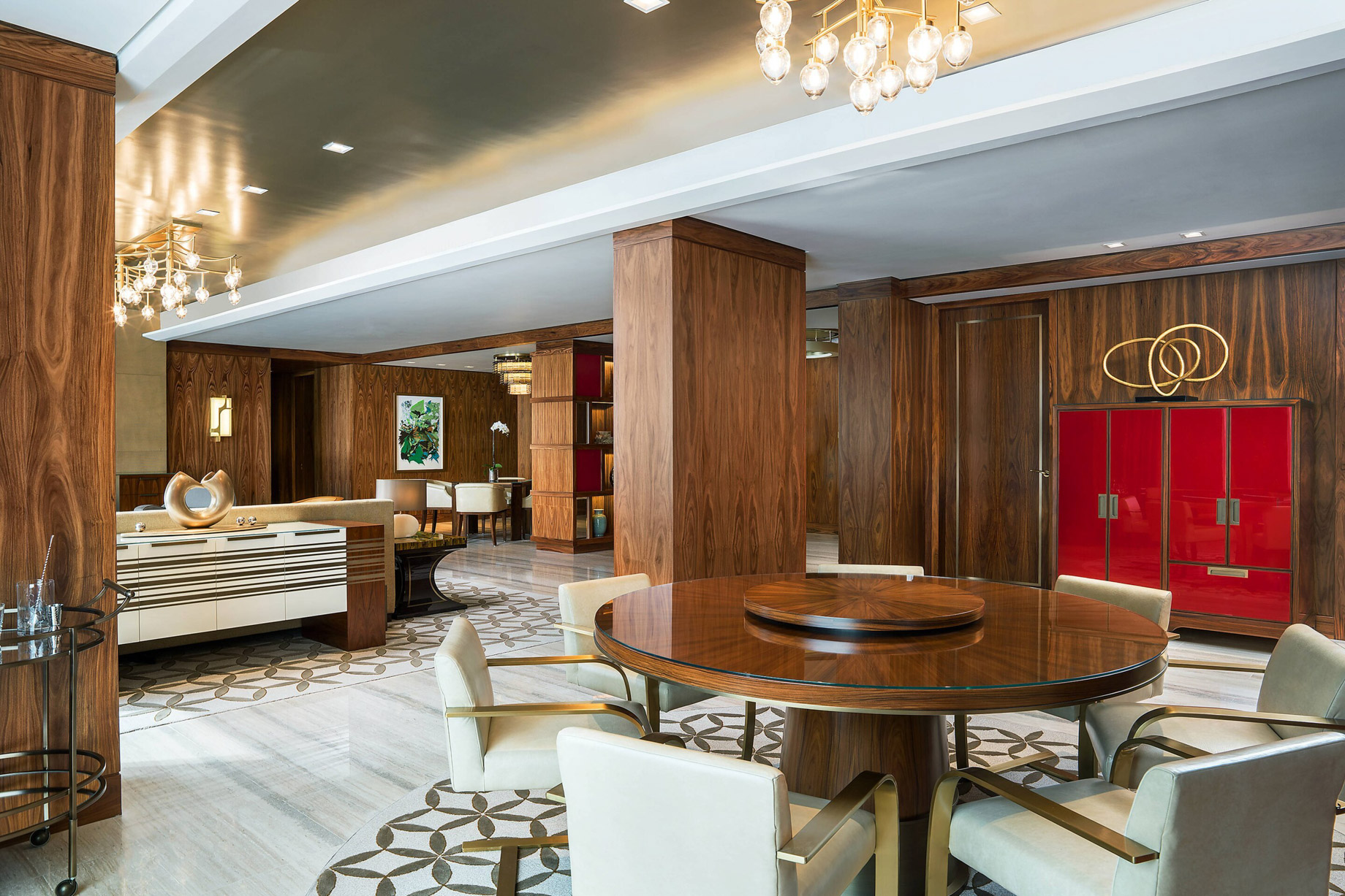 The St. Regis Macao Hotel – Cotai, Macau SAR, China – Presidential Suite Living Room