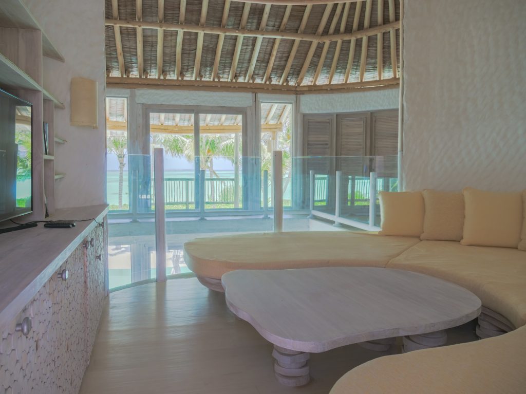 Soneva Jani Resort - Noonu Atoll, Medhufaru, Maldives - 4 Bedroom Island Reserve Villa Lounge