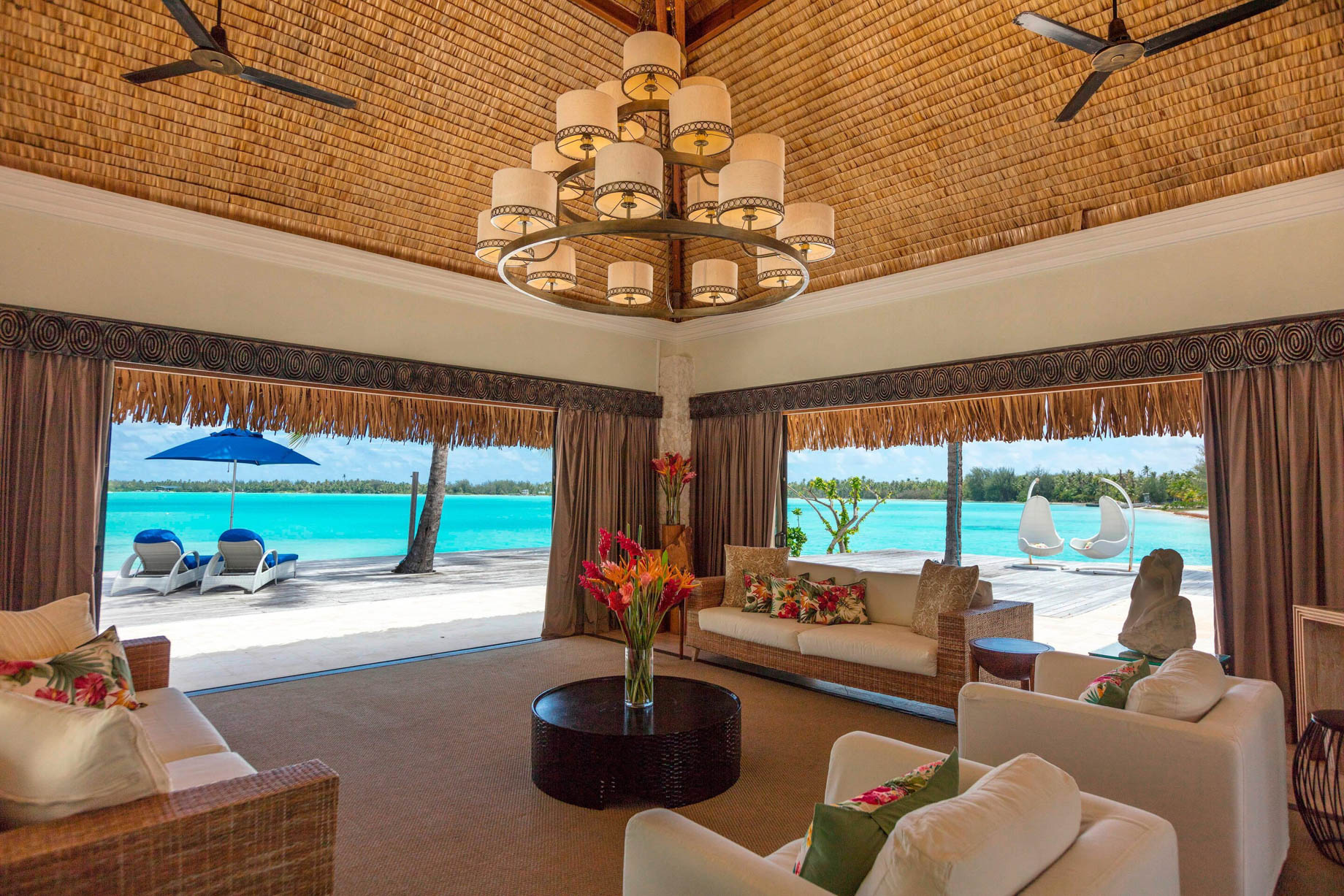 The St. Regis Bora Bora Resort – Bora Bora, French Polynesia – The Royal Estate Villa View
