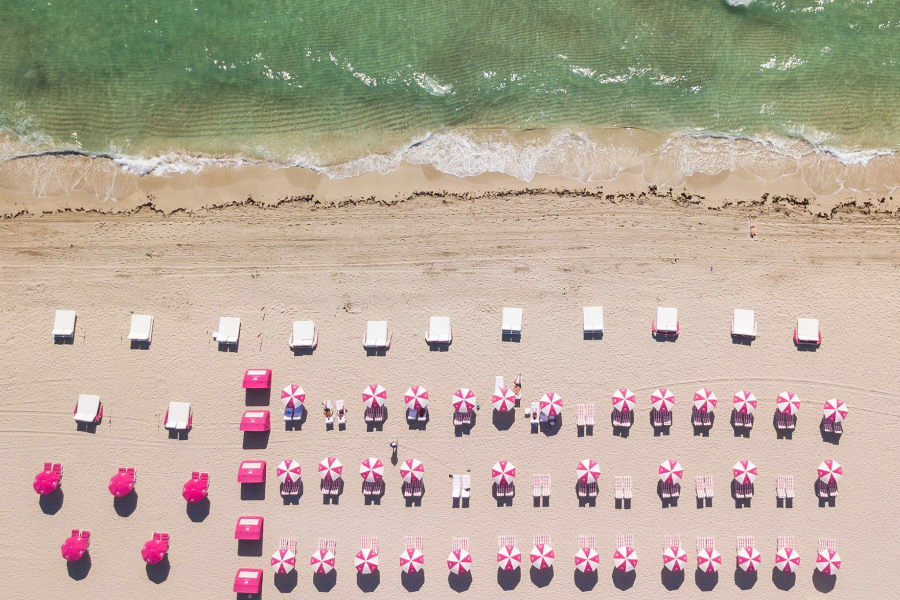 W South Beach Hotel – Miami Beach, FL, USA – W Beach Overhead