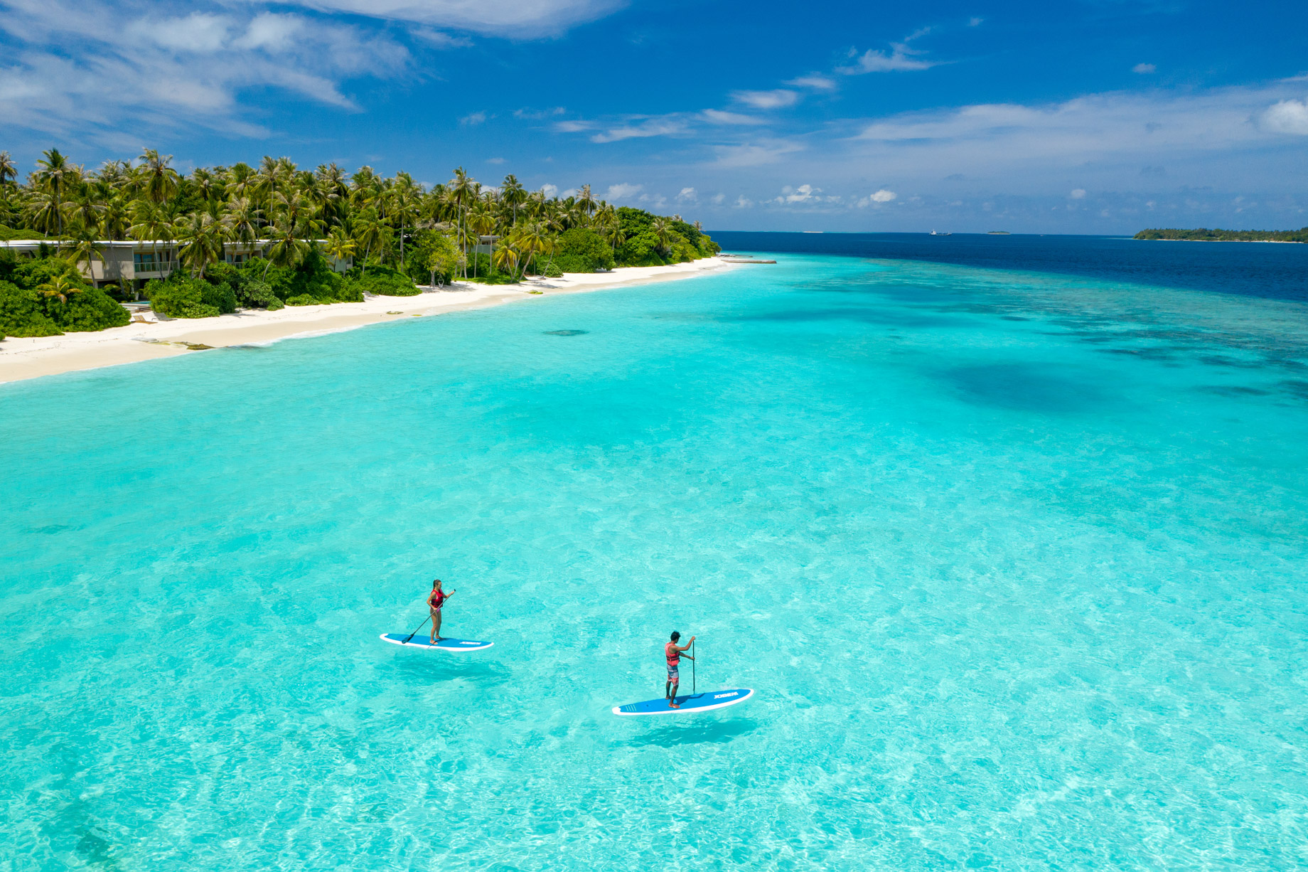 Amilla Fushi Resort and Residences – Baa Atoll, Maldives – Ocean Paddle Boarding