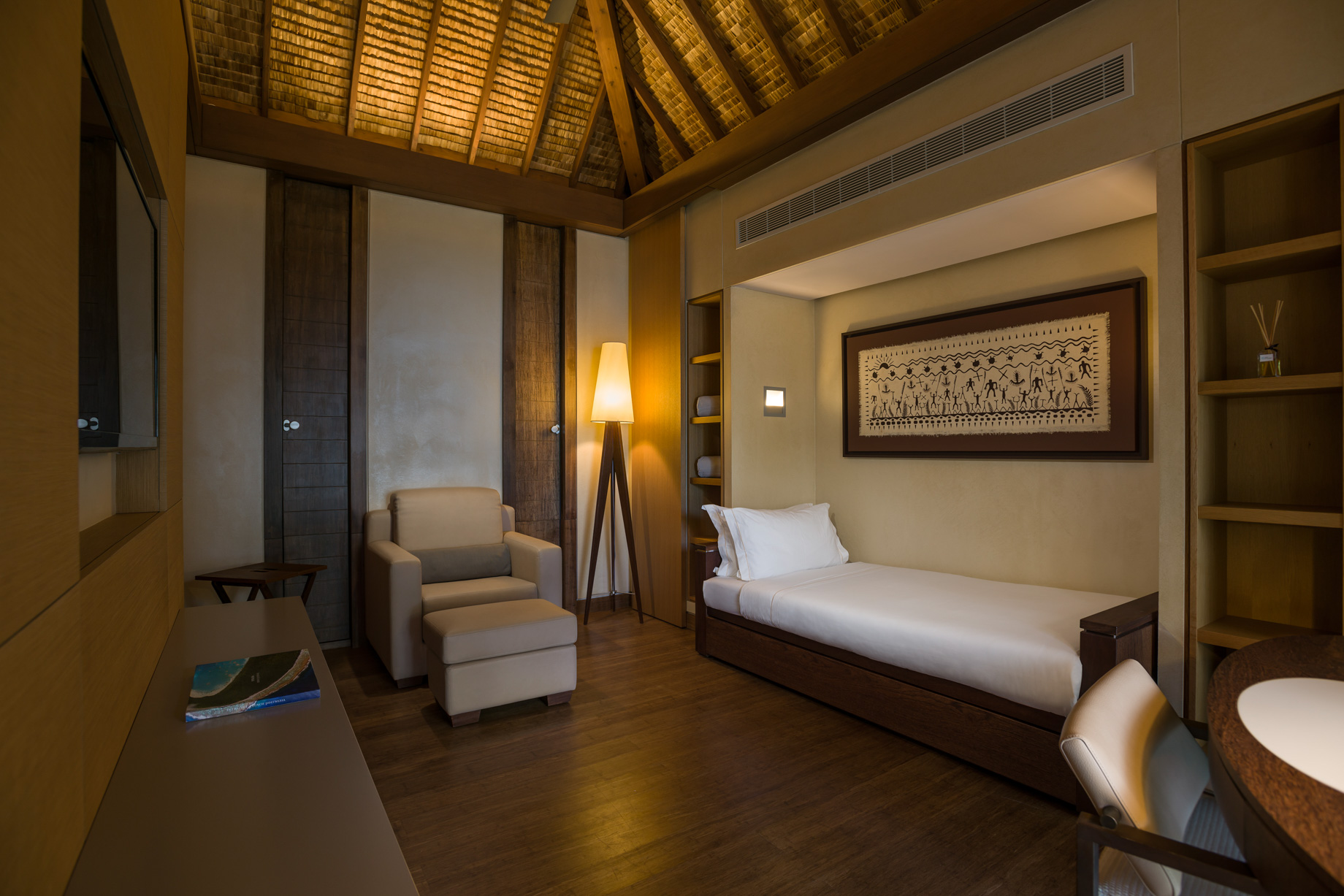 The Brando Resort – Tetiaroa Private Island, French Polynesia – 3 Bedroom Beachfront Villa Flex Room
