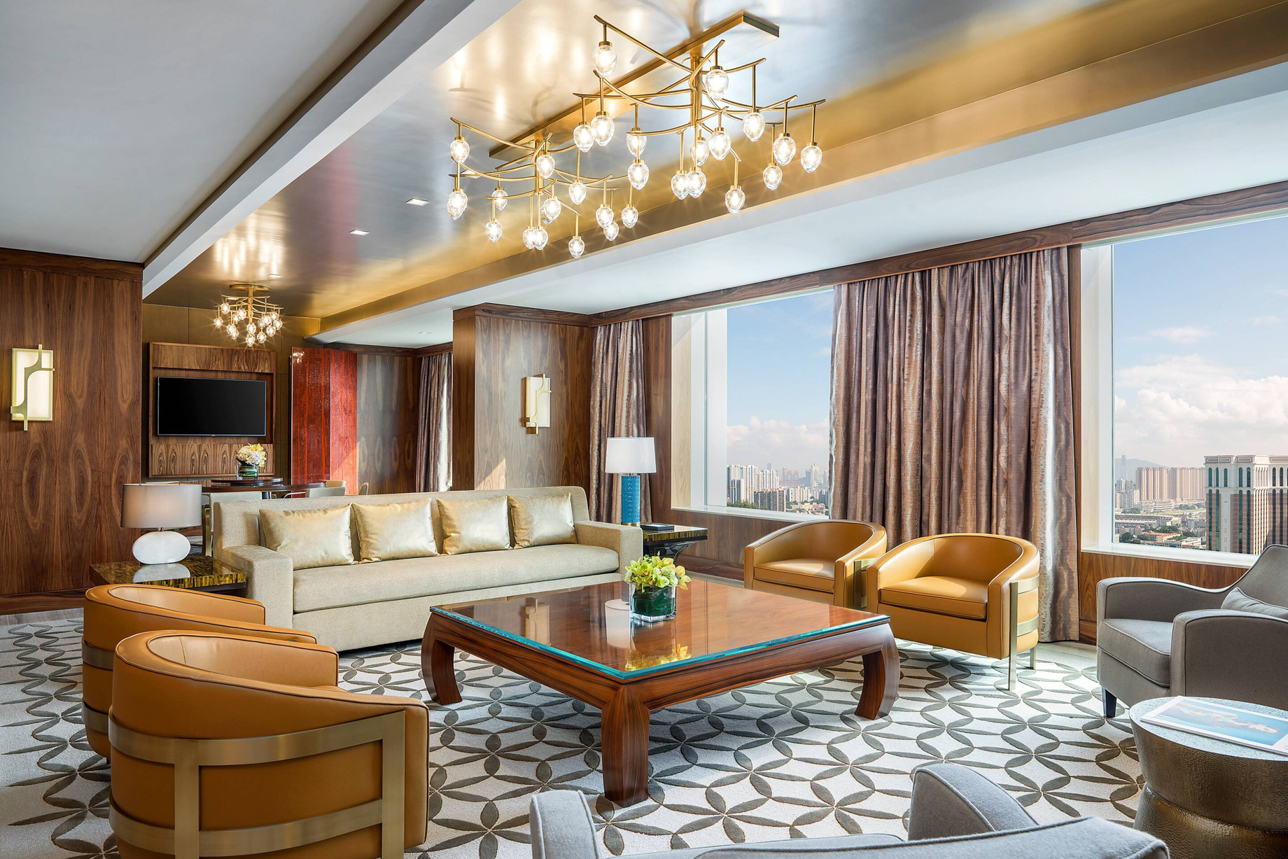 The St. Regis Macao Hotel – Cotai, Macau SAR, China – Presidential Suite Living Area