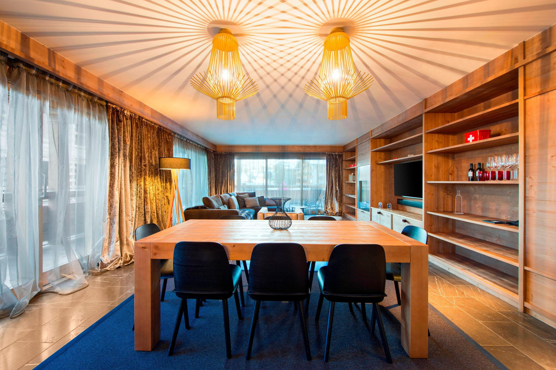W Verbier Hotel – Verbier, Switzerland – WOW Residence Dining Table