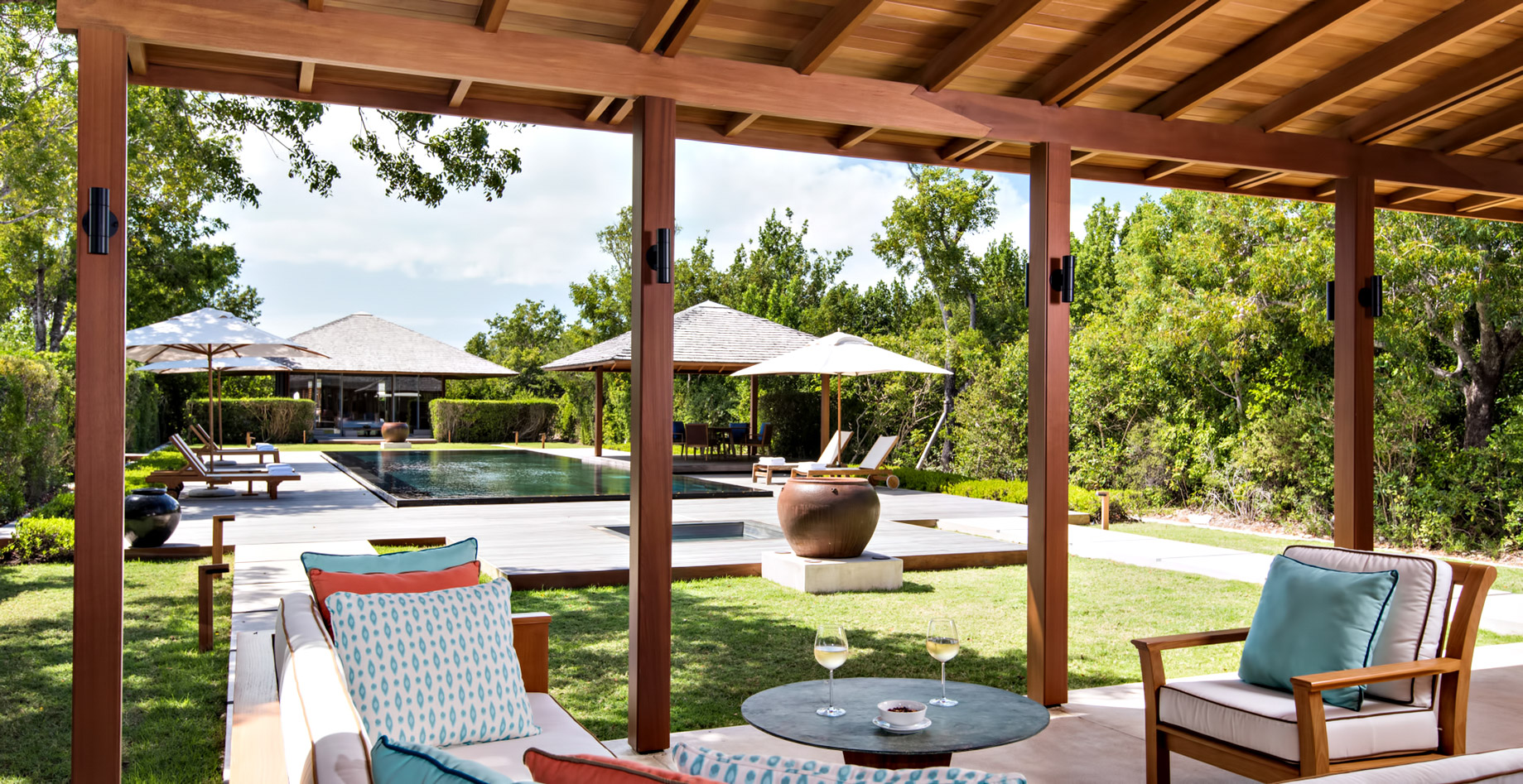 Amanyara Resort – Providenciales, Turks and Caicos Islands – Villa Terrace Pool View