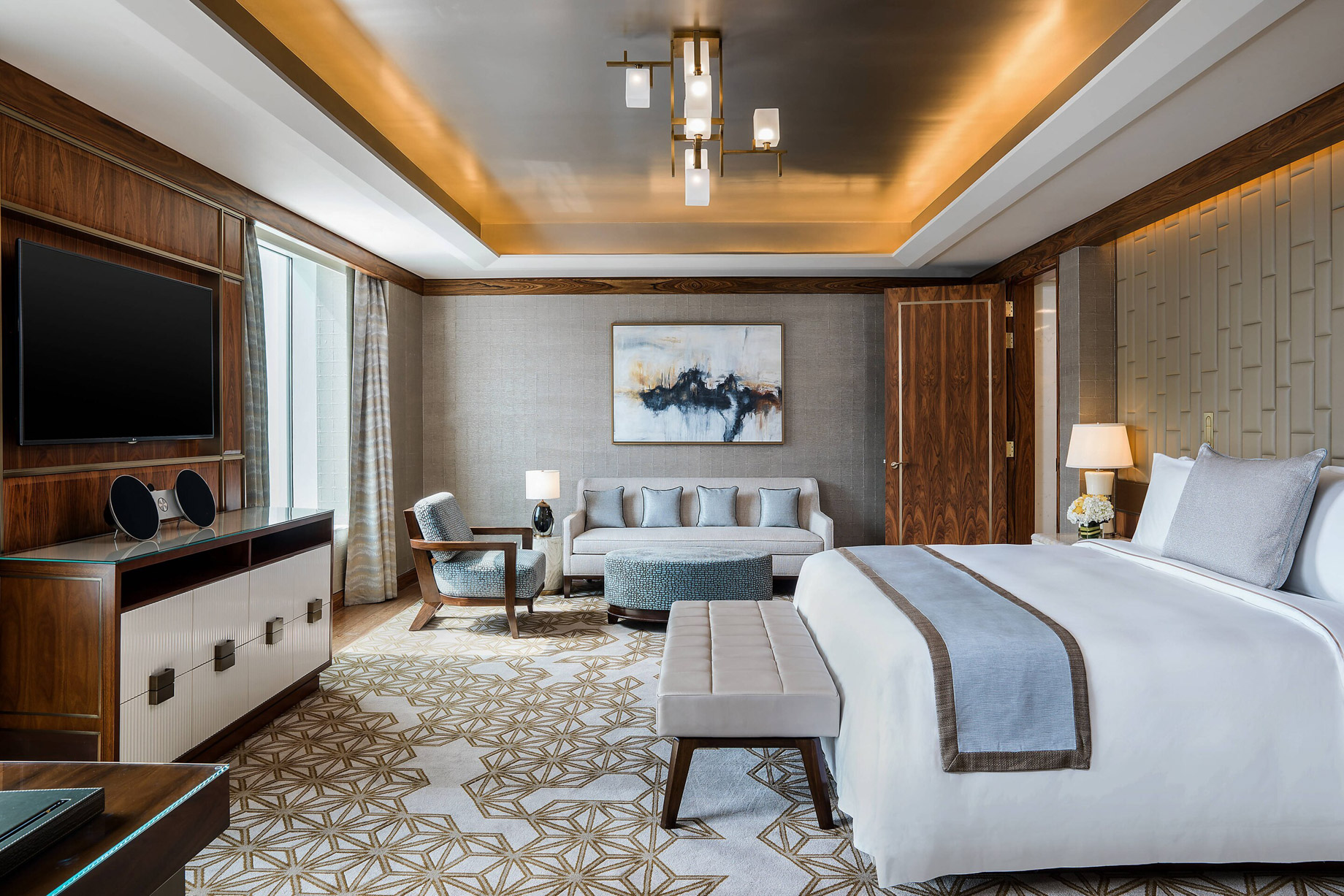 The St. Regis Macao Hotel – Cotai, Macau SAR, China – Presidential Suite Master Bedroom