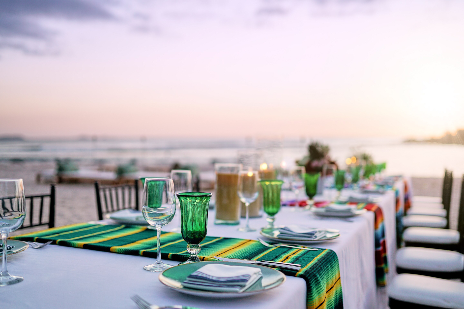 The St. Regis Punta Mita Resort - Nayarit, Mexico - Beach Event Set Up
