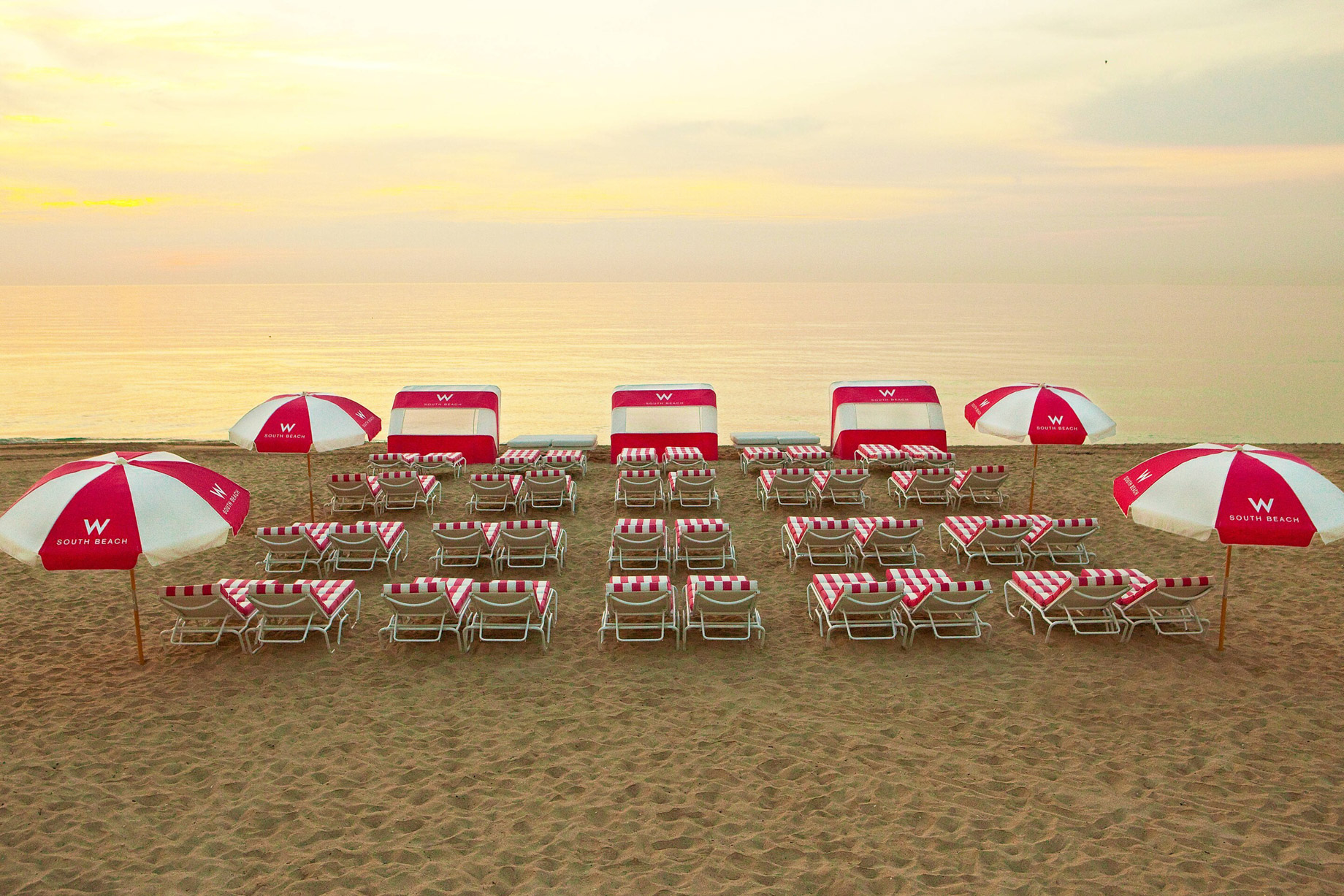 W South Beach Hotel – Miami Beach, FL, USA – SAND Beach