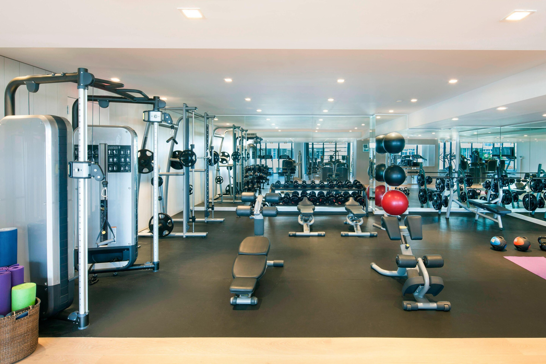 W South Beach Hotel - Miami Beach, FL, USA - Fit Weight Room
